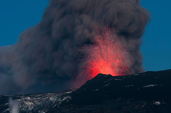 Eyjafjallajökull eruption in 2010