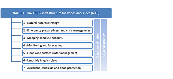 The organisational structure of the Government Agency Programme and its sub-projects