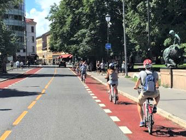 Infrastructure measures increased cycling in Norwegian cities