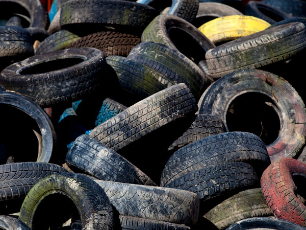 The Environmental Impact of Used Tires